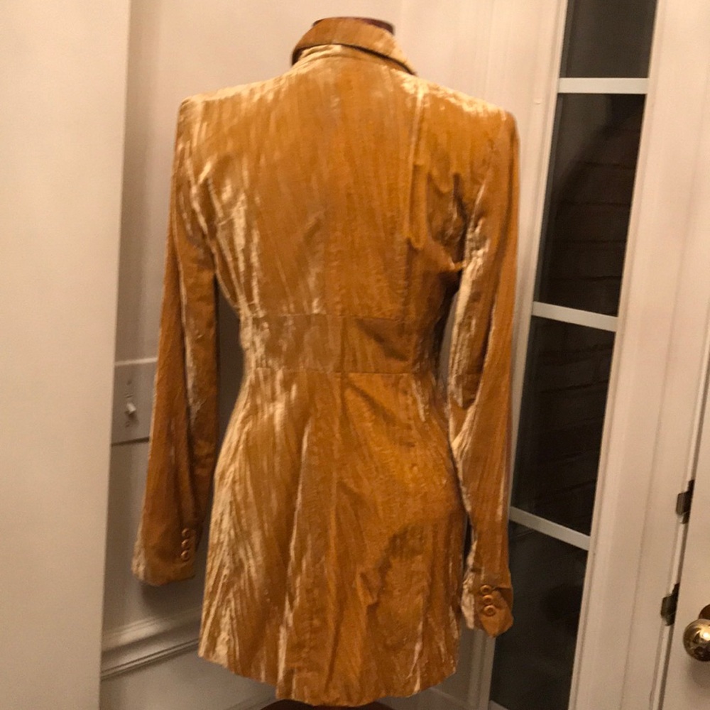 Daniel & Rebecca crush velvet Jacket - Picture 3 of 8